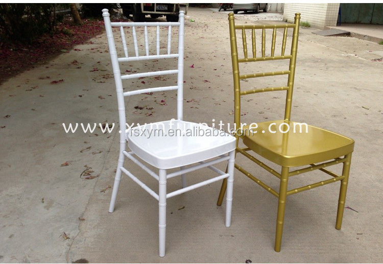 Commerical Furniture Cheap Price Gold Metal Wedding Chair For Sale