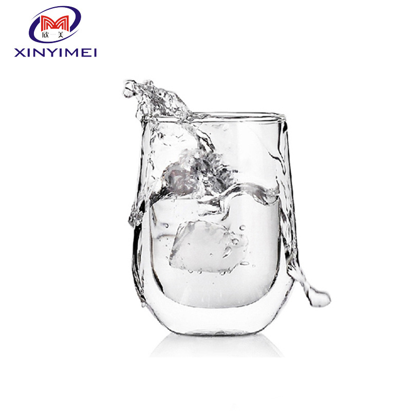 High quality reusable restaurant picnic clear wine glasses in bulk Glasses