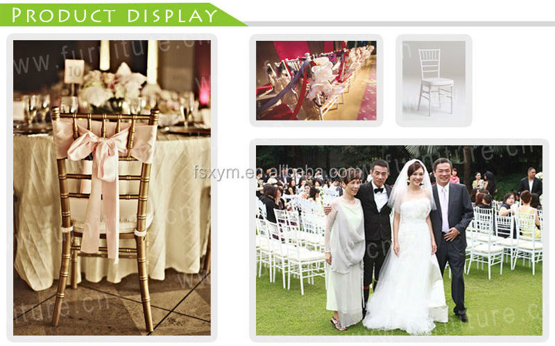 Chiavari Chair Stackable Gold Frame Royal Aluminum Hotel Chair Rental Wedding Chair Modern Metal SGS,ISO9000 T/T 30%/70%