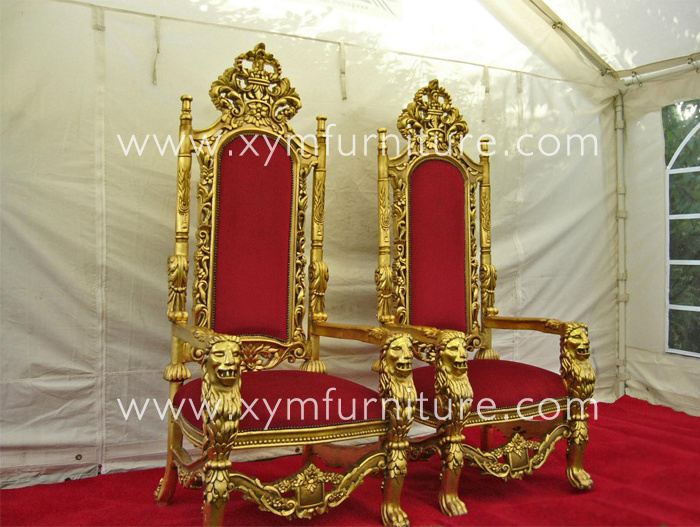 Factory direct sale royal reception chair elegant reception sofa for hotel hall