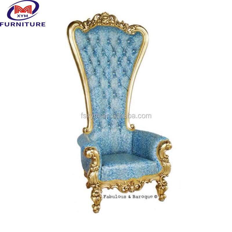 Comfortable high quality throne chair royal wedding chair