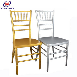 Chiavari Chair Stackable Gold Frame Royal Aluminum Hotel Chair Rental Wedding Chair Modern Metal SGS,ISO9000 T/T 30%/70%