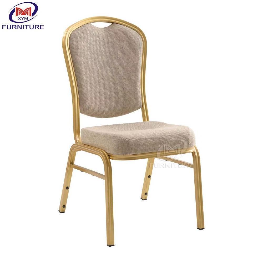 Hot Sale Hotel Furniture Stacking Banquet Chair Cheap Used Modern Metal Iron Luxury Dining Chair Monoblock Chair 50pcs