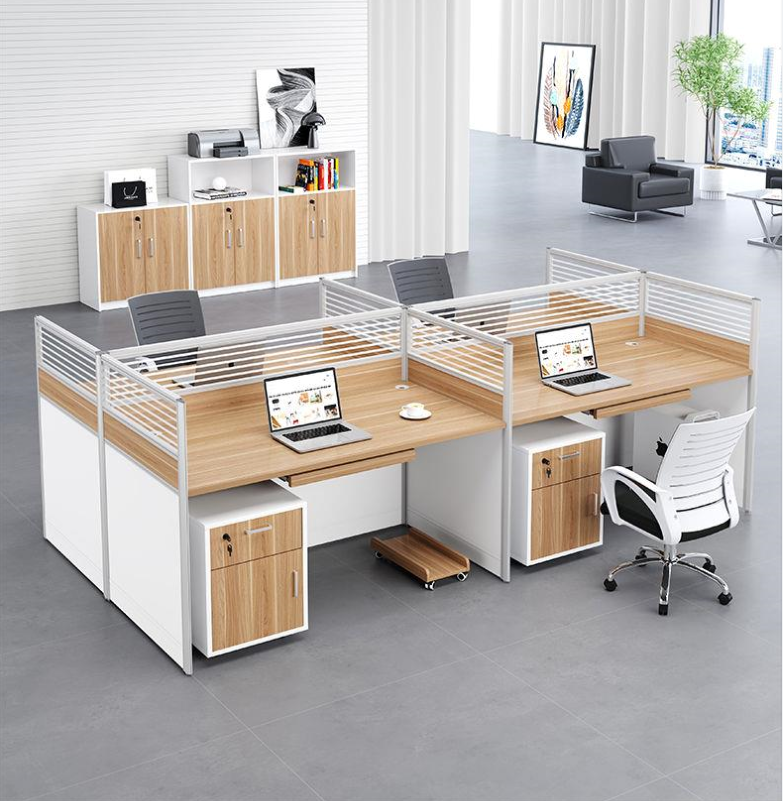 Wholesale Office Staff Table Sets Screen 1/2/4/6 Desks Staff Work Station Desk Office Furniture