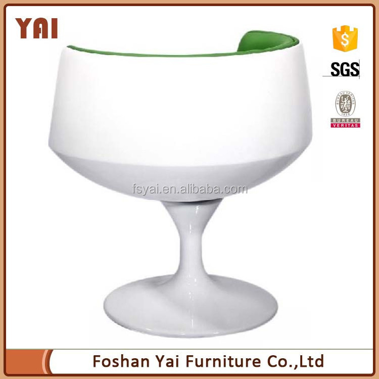 swivel tufted modern design hotel restaurant dining modern coffee leisure tea cup tea design coffee cup shaped chair