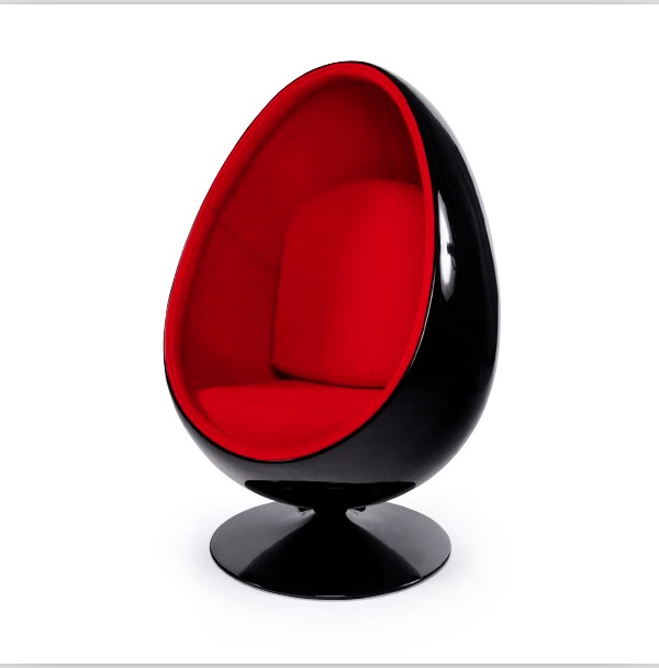 swivel space relaxing cheap modern leisure fashionable design fiberglass Speaker oval space Eye cheap pod chair