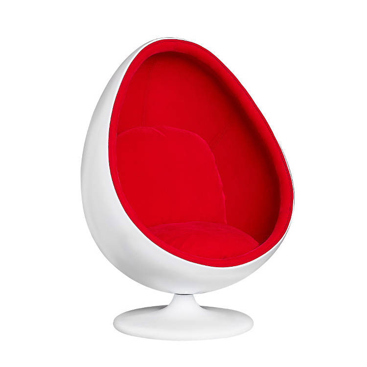 swivel space relaxing cheap modern leisure fashionable design fiberglass Speaker oval space Eye cheap pod chair