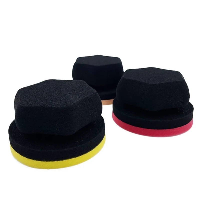 Car Polishing Sponge Waxing Foam Sponge Car Applicator Pad Soft Scratchproof High Density Waxing Handheld