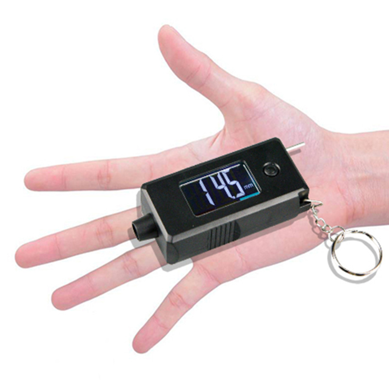 0-100psi tire tread depth gauge with digital tyre pressure gauge