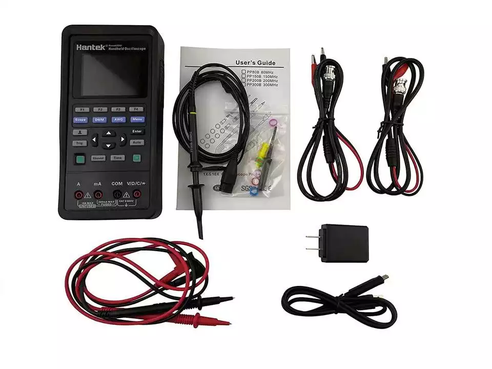 Digital Oscilloscope Waveform Generator Multimeter 70mhz 250msa/s Direct Charge