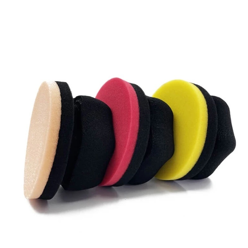 Car Polishing Sponge Waxing Foam Sponge Car Applicator Pad Soft Scratchproof High Density Waxing Handheld