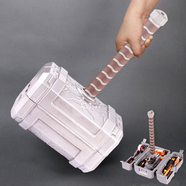 Portable Thor Hammer Storage Box Folding Hardware Set Box Electric Tool Box