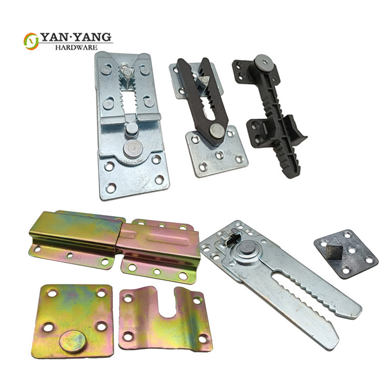 Yanyang Factory Hot Sales Metal Connector Furniture Hardware Hinge Plastic Sofa Connector