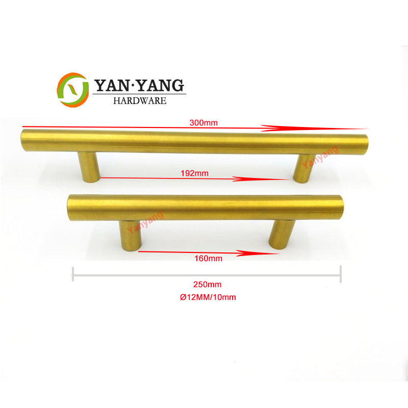 Yanyang Factory Sale Furniture Cabinet Handle Wardrobe Stainless Steel Drawer Handle knob