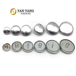 Yanyang Wholesale 32L upholstery aluminum Cloth wrap button sofa fabric cover button