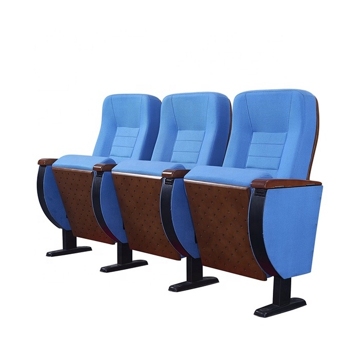 Price School Auditorium Seating Best Normal Size Movable Church Public Cinema Theater Seats Chair with Tablet YA-L205