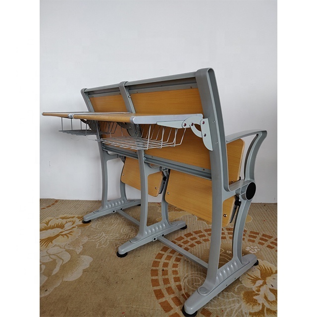 School Furniture College Desk And Chair Student Classroom Furniture Set (YA-X010)