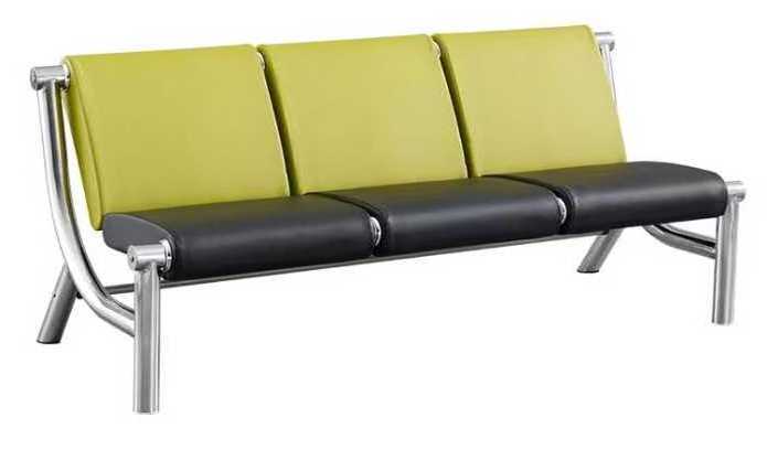 Elegant office sofa with good leather (YA-S368)