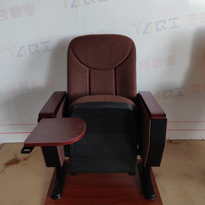 Good Quality Auditorium Chair Cinema Chair Used Folding Theater Seat With Writing Pad (YA-L04D)