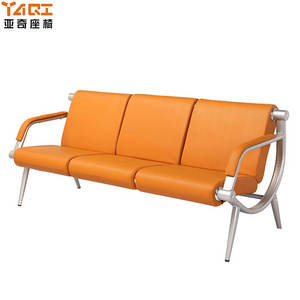 Foshan Modern Office Waiting Room Leather Sofa Set (YA-S368)