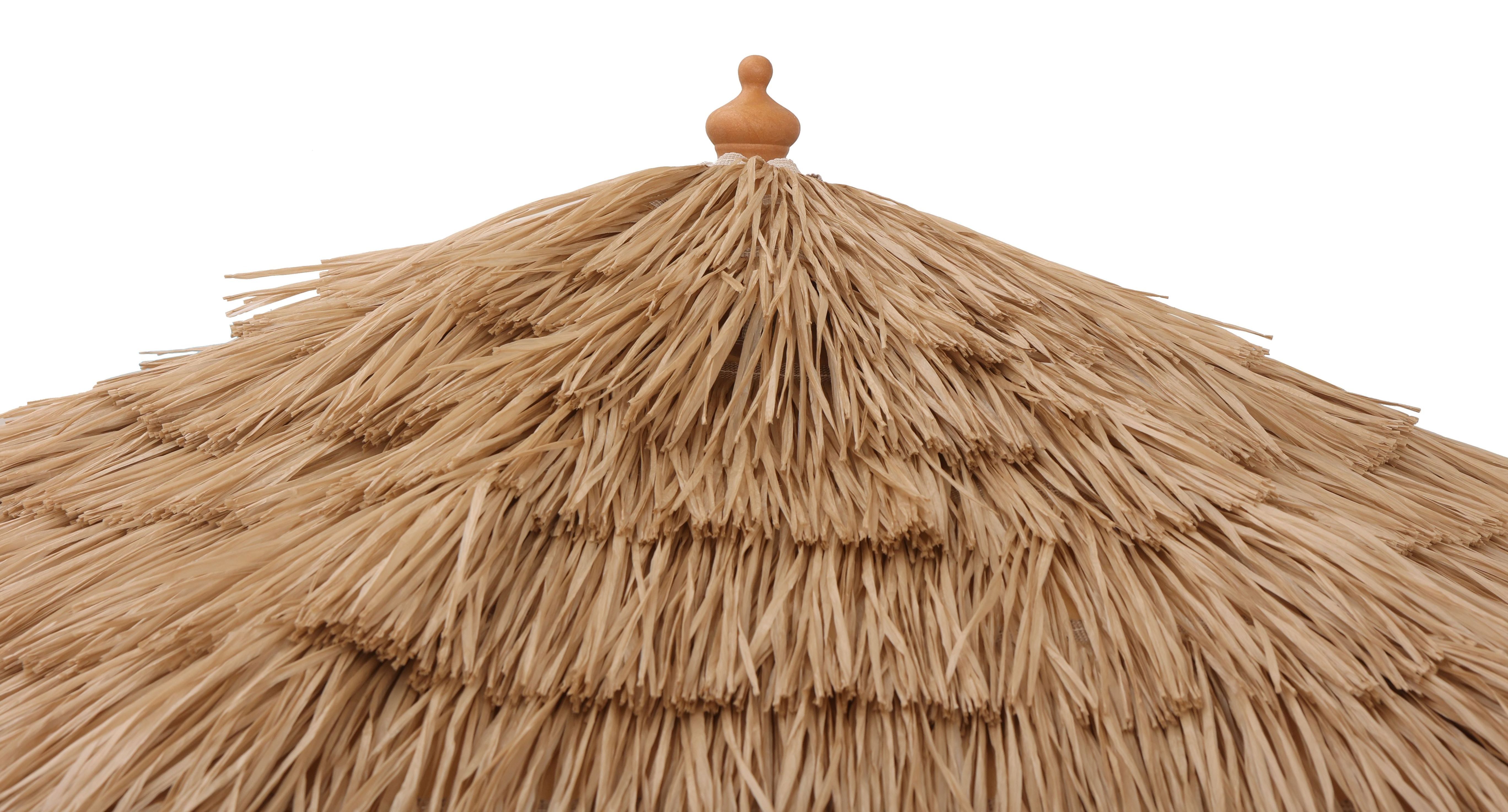 Factory direct sales of thatched beach umbrellas, furniture, sunshade umbrellas, plastic thatched synthetic courtyard umbrellas