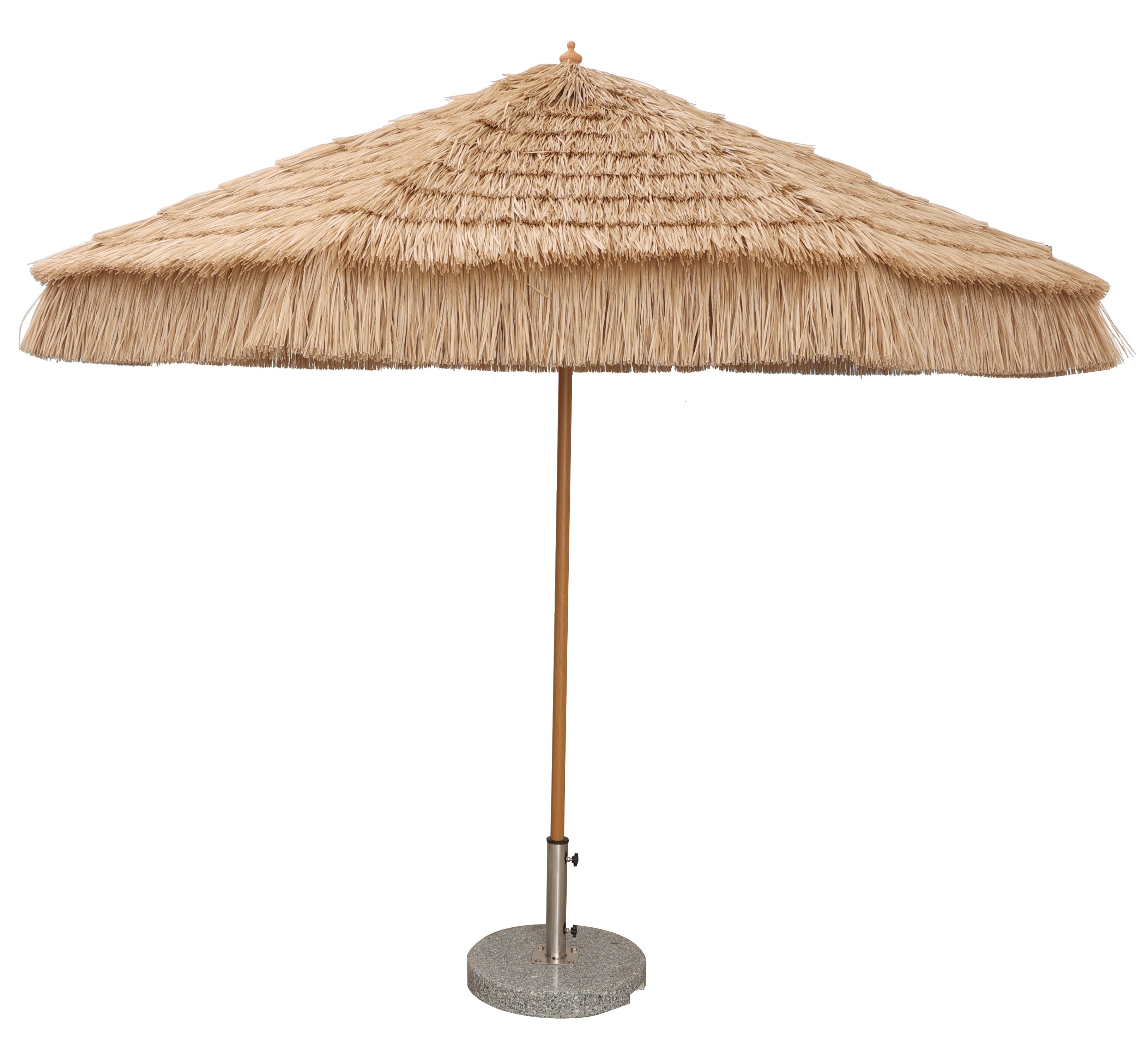 Factory direct sales of thatched beach umbrellas, furniture, sunshade umbrellas, plastic thatched synthetic courtyard umbrellas