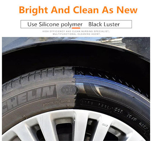 Tyre water repellent agent Automotive Detail Producrystal coating protectant  wax black polish waterproof