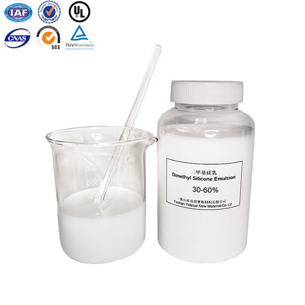 Yidesai pdms silicone emulsion 60 for car tyre polish,silicone emulsion paint