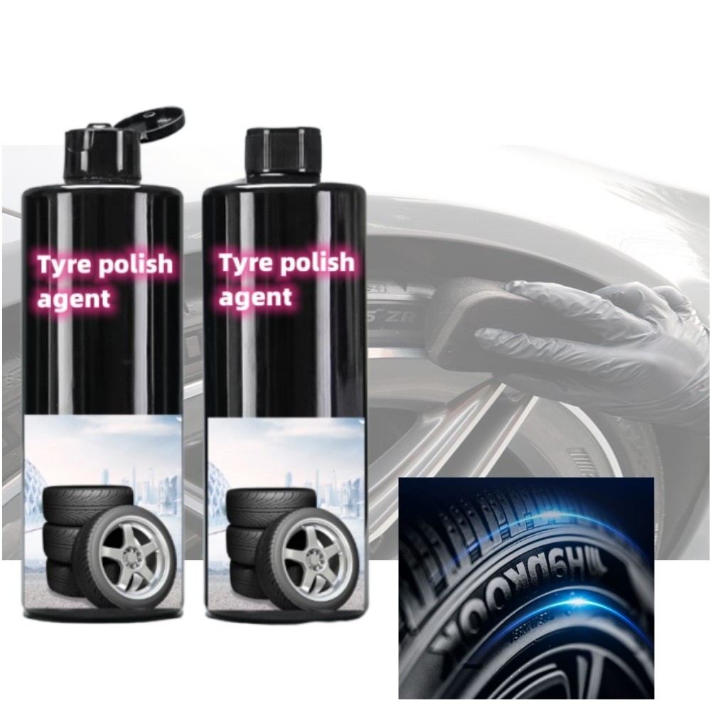 Hot sell car care supplies tire shine polish and spray tire dressing