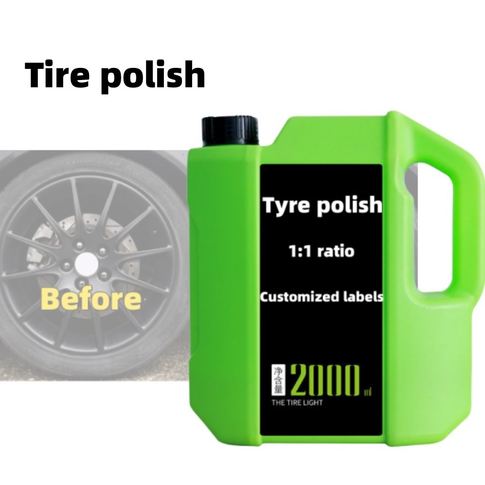 Wholesale OEM car tire wax car tire polishing agent shine