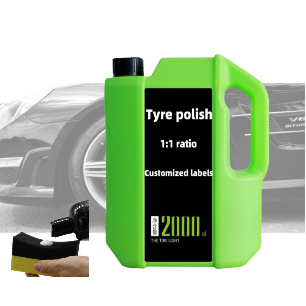 500ml extreme tire shine tyre polish gel with long lasting