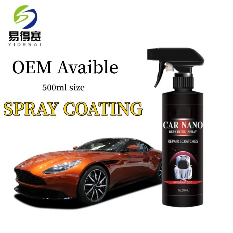 Quick detailer Car polish Gloss water repellent car coating spray diamond shine