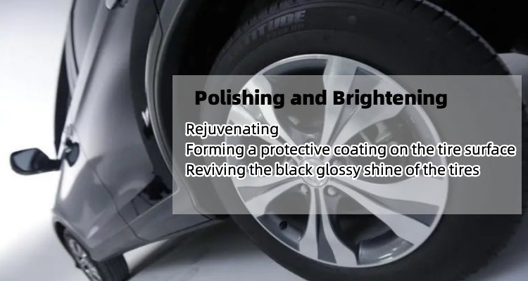 Long lasting Car care Auto Tire polishing protection car tyre polish