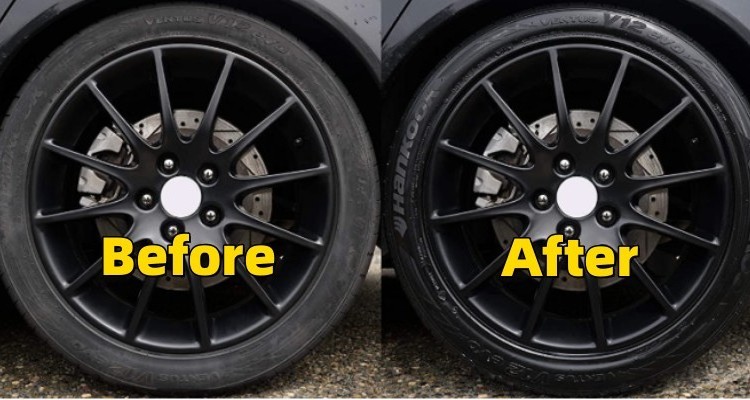 Long lasting Car care Auto Tire polishing protection car tyre polish