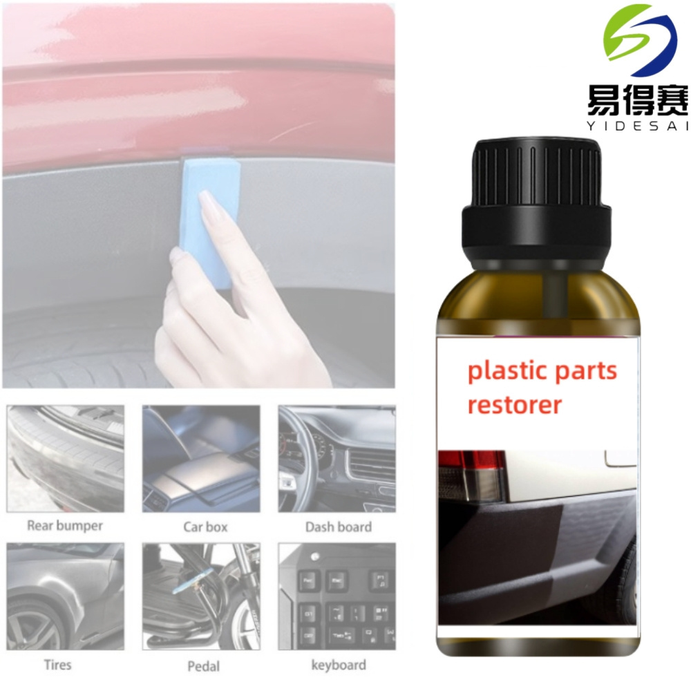 Black trim restorer Quick detailer plastic parts renew protective agent