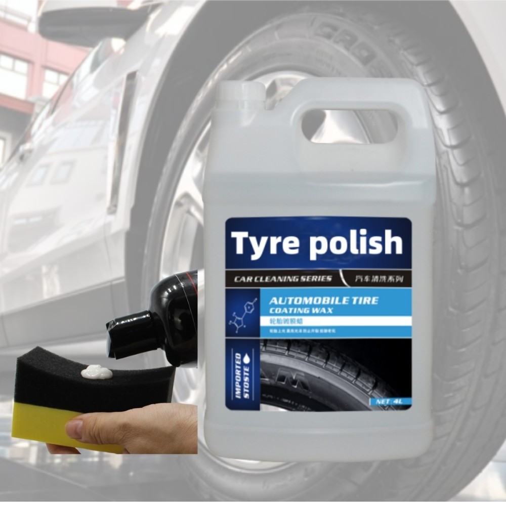 Good quality Car tyre shine polish wax auto care kit