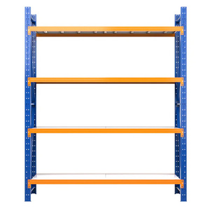 Easy Assemble Light Duty Steel Shelving Rack Shelves 4 TierShelving Warehouse Storage Rack