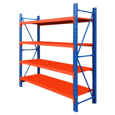 Adjustable Shelf Warehouse Shelving Racking System Light Duty Rack Workshop Storage Racks Steel Warehouse Shelves