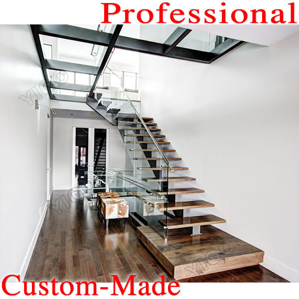 YIGO Wood Step Stairs Handrail /Modular Staircase