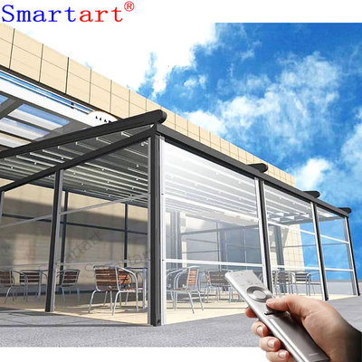 Motorized Electric Open Skylight Sliding Roof Laminated Glass Solar Tube Triangle Pyramid Skylight Roof