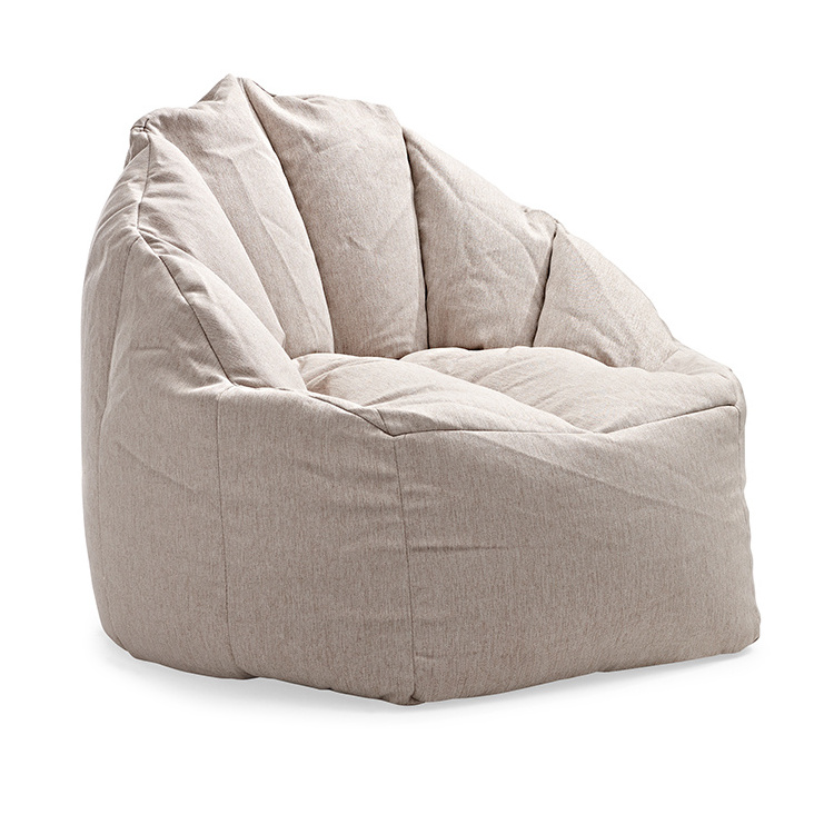 Oversized Custom Chair Canvas Affordable Elastic Sleep Lounge Stylish Giant Dorm Children Bean Bag Chair