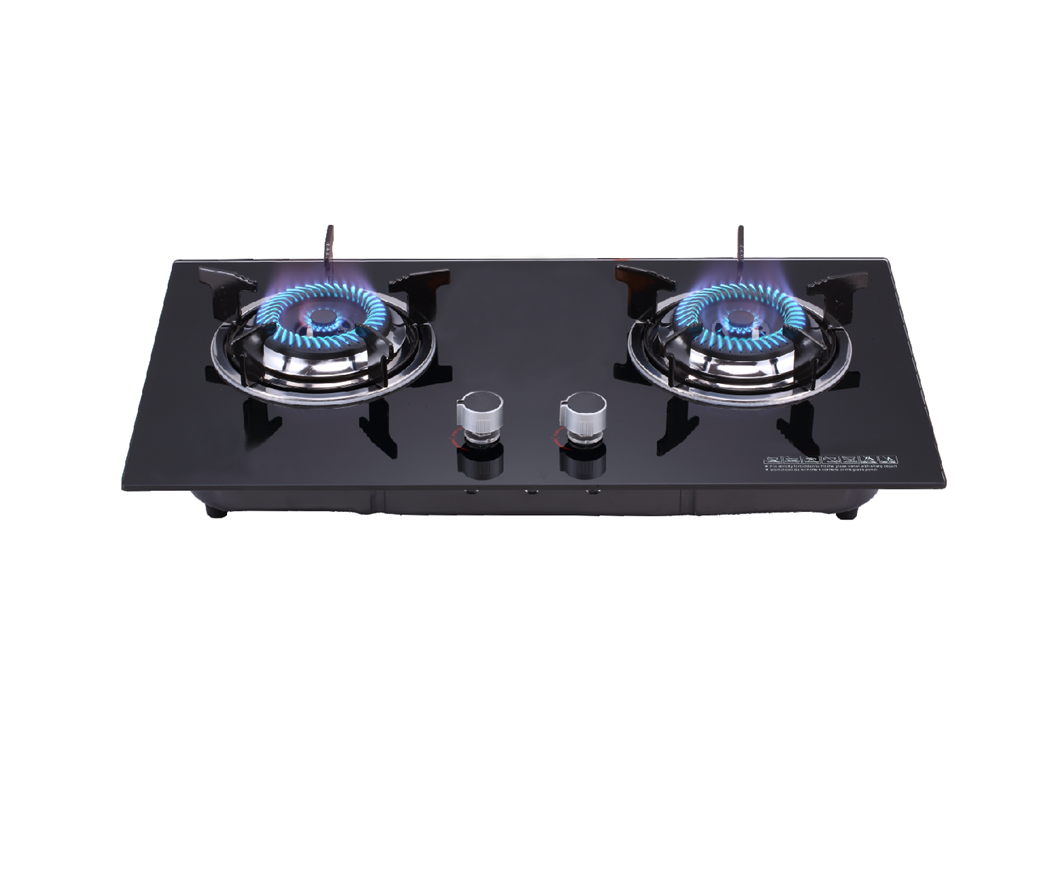 SKD CKD Infrared Cap Double Burner Gas Cooker Tempered Glass Top Table Gas Cooker with 2 Burner Gas Stoves