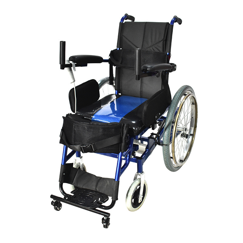 Medical equipment power standing wheelchair cost effective stand up wheelchair with anti tipper