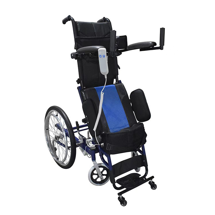 Manual and electric dual mode standing up wheelchair Standing Power Wheelchair