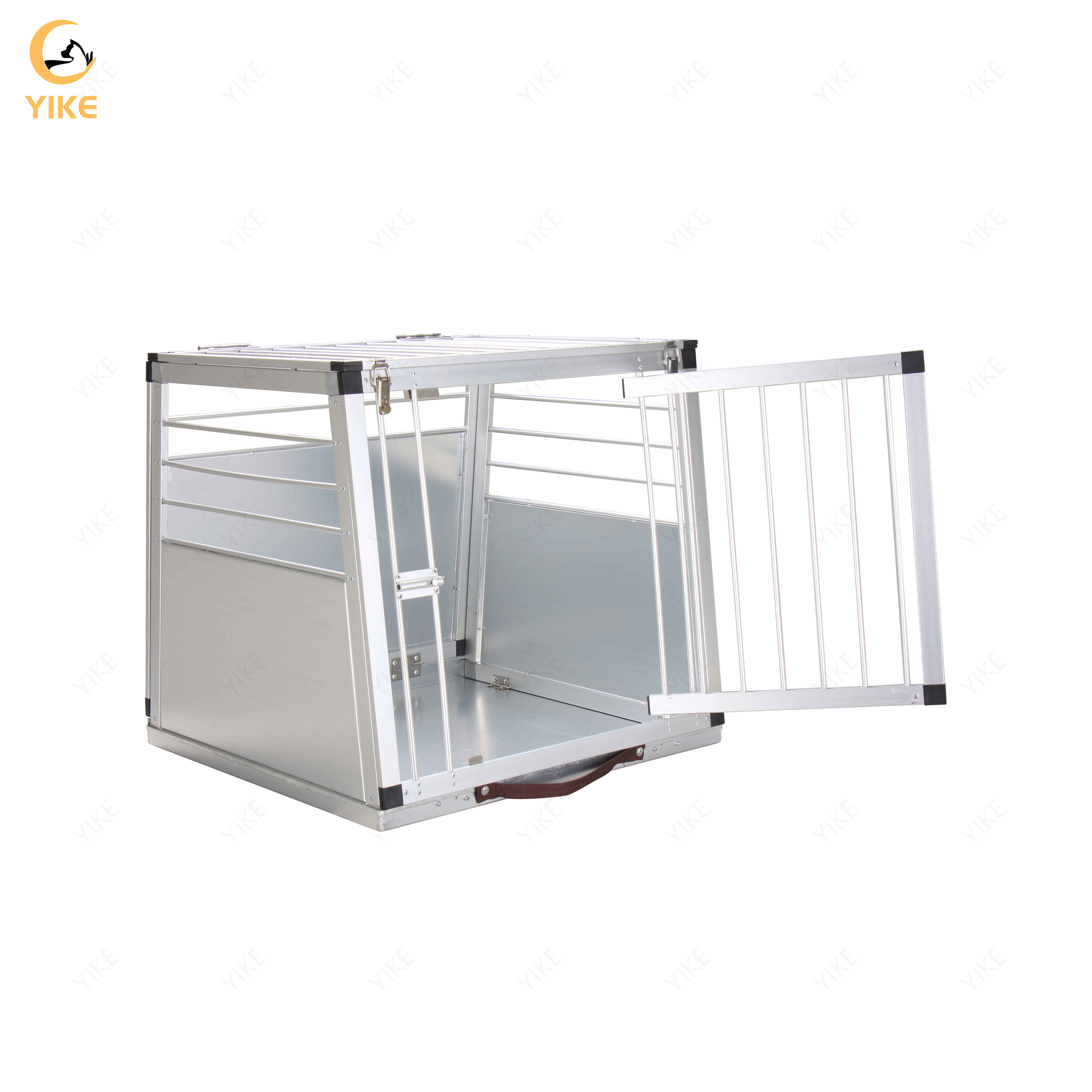 Pet Clinic Cat Cage Crates Light Foldable Portable Carrier Aluminum Transport Car Cages Pet Dog Cages For Pet Traveling Camping