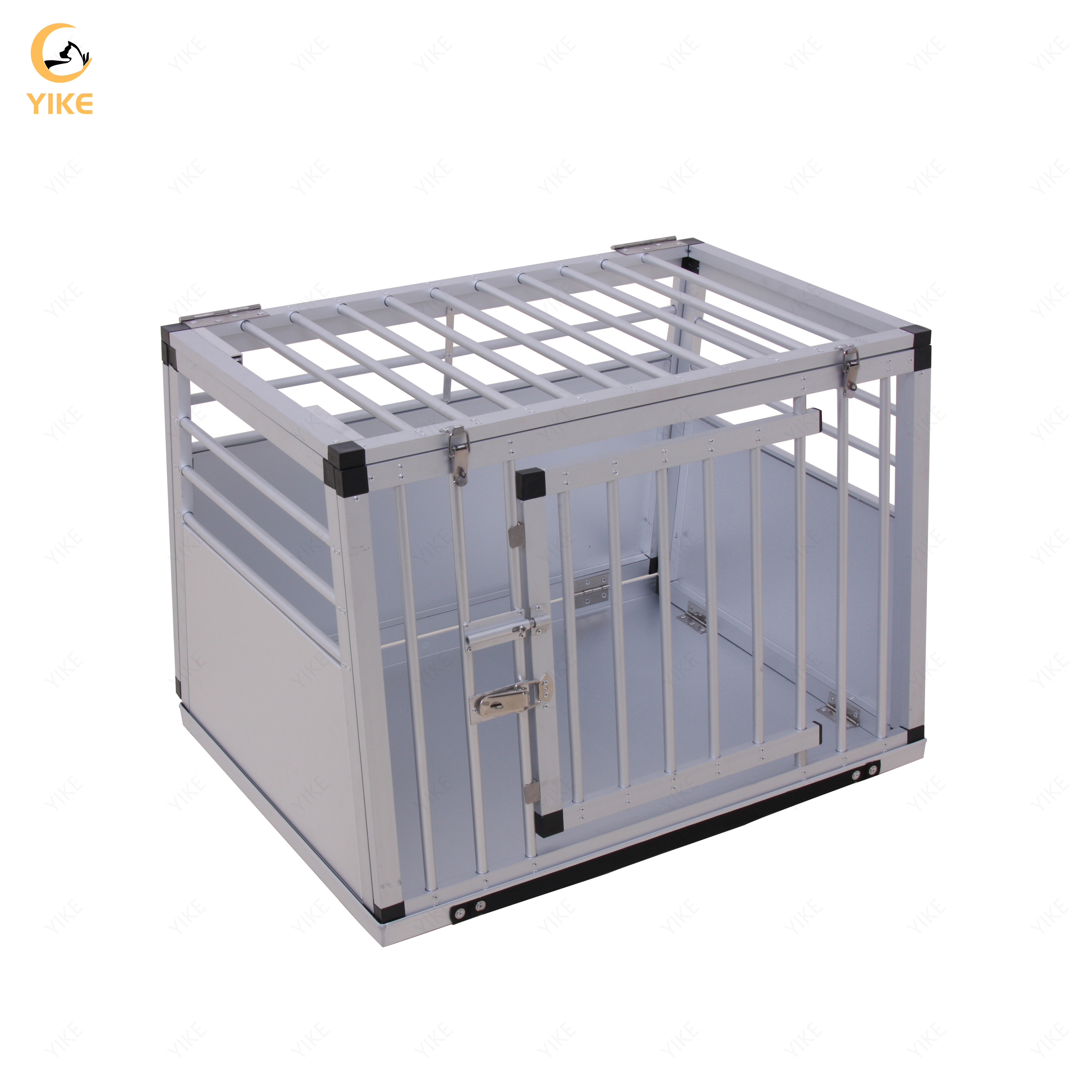 Cat Shop Kennel Light Foldable Cat Cage Crates Portable Aluminum Pet Dog Cages Transport Car Cages For Pet Traveling Camping