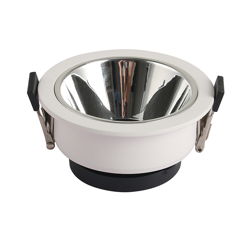 Modern 60mm Cutout Round MR16 / GU10 Recessed Downlight Aluminum Housing LED Downlight Housing