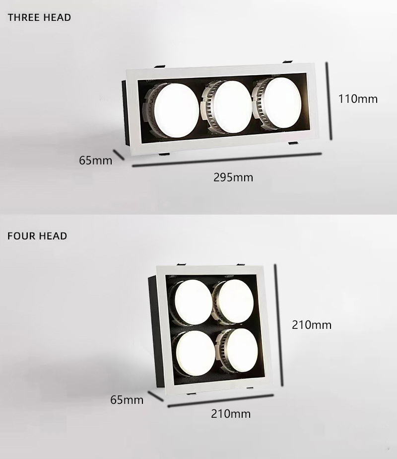 Wholesale Price Holder Socket Lamp GX53 Dimmable LED Down Light GX53 Fixture Surface Mounted Downlight Housing