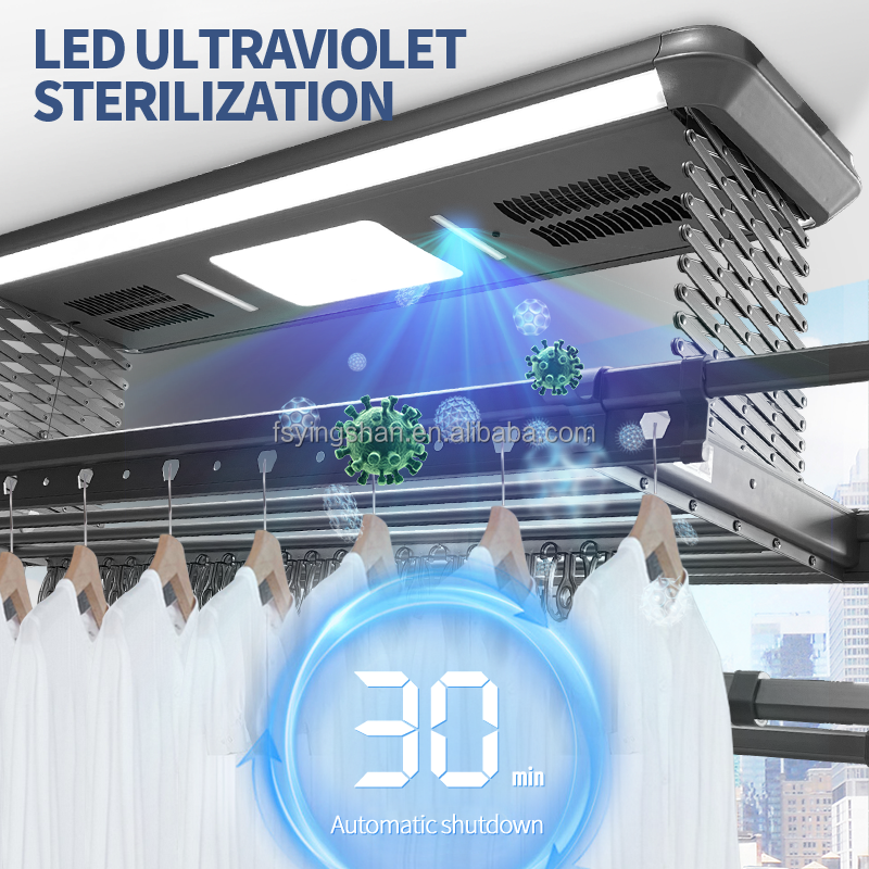 Eco-friendly Smart Automatic Laundry Clothes Drying Rack Energy-efficient Innovative Compact Dryer Close Hanger for Drying 1 Pcs