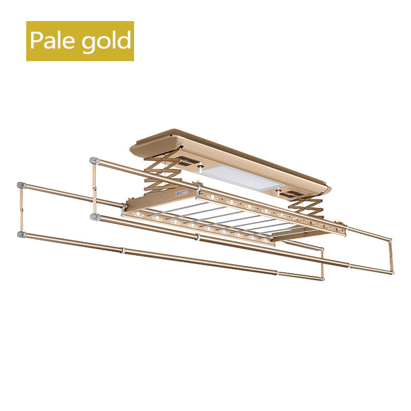 Ceiling Mounted  Heated Expandable  Electric Drying Clothes Hanger Smart Balcony Automatic Hanging Clothes Rack